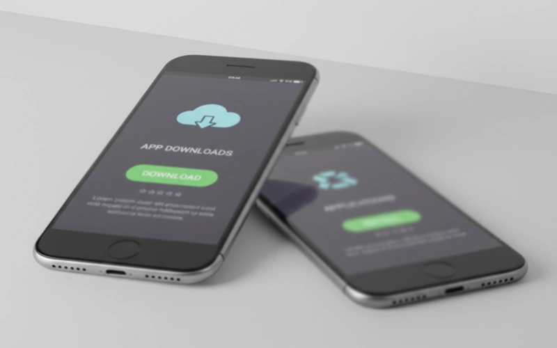 Processo di download dell'app Better su dispositivo mobile